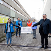 Caritas-Stiftung unterstützt Wärmehalle mit 10.000 Euro